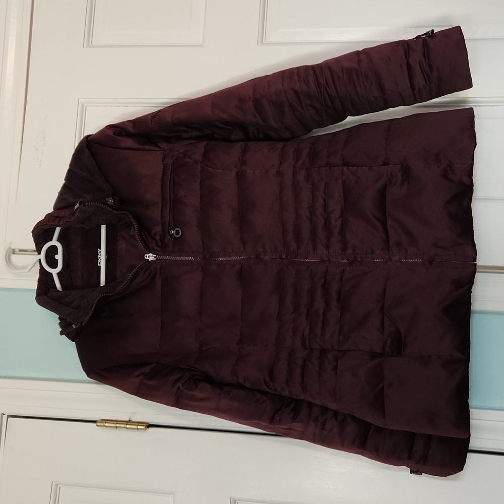 DKNY eggplant jacket